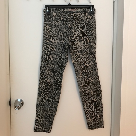 Leopard Print J Brand Skinny Jeans - Picture 2 of 4